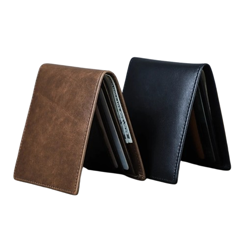 Leather Small Wallet for Men Casual Card Holder