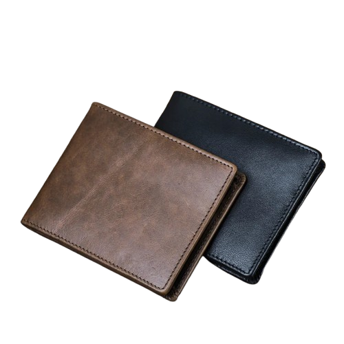Leather Small Wallet for Men Casual Card Holder