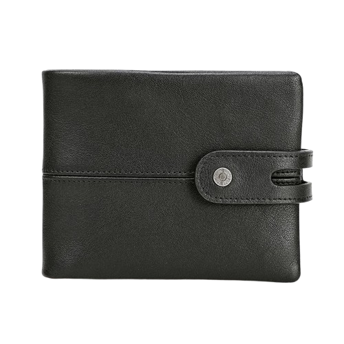 Black Genuine Leather Men’s Wallet